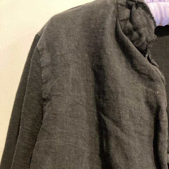 Cut Loose Linen Blend Office Core Jacket / S - Picture 2 of 5